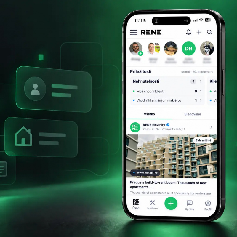 Mobilná práca s klientom a nehnuteľnosťou