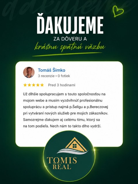 Ďakujeme ❣️ @tomis_real