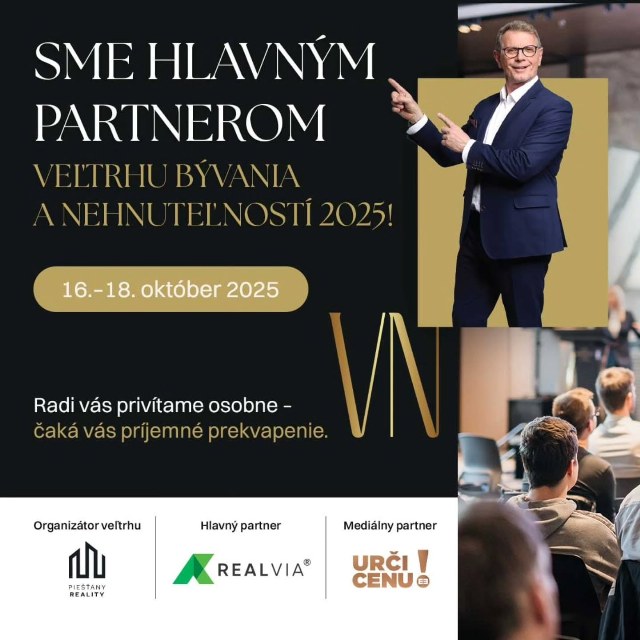 🏡 Už zajtra sa vidíme na veľtrhu bývania! Sme hrdí, že REALVIA je jedným z hlavných partnerov tohto…