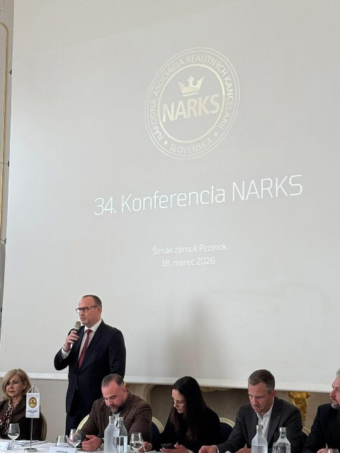 📍 34. výročná konferencia NARKS Dnes sme mali ako tím Realvia možnosť byť súčasťou 34. výročnej konf…